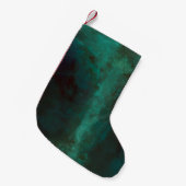 Kleurschilderij van textiel kleine kerstsok (Voorkant (Hangend))