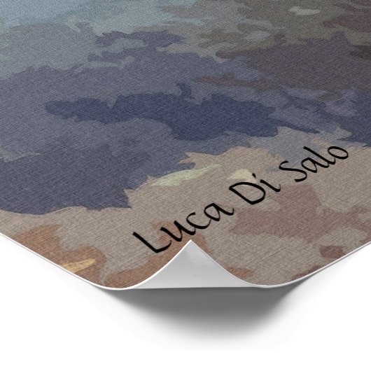 Kleurschilderwerk Poster (Hoek)