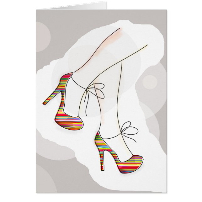 Kleurschoenen voor mode (Voorkant)