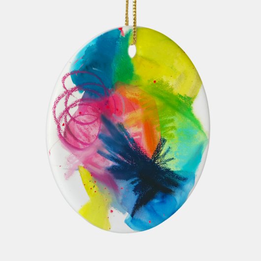 Kleurschralen Keramisch Ornament (Rechts)