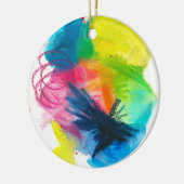 Kleurschralen Keramisch Ornament (Links)