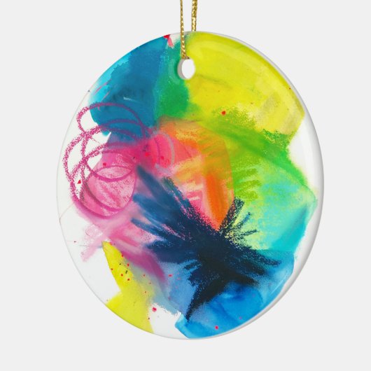 Kleurschralen Keramisch Ornament (Links)