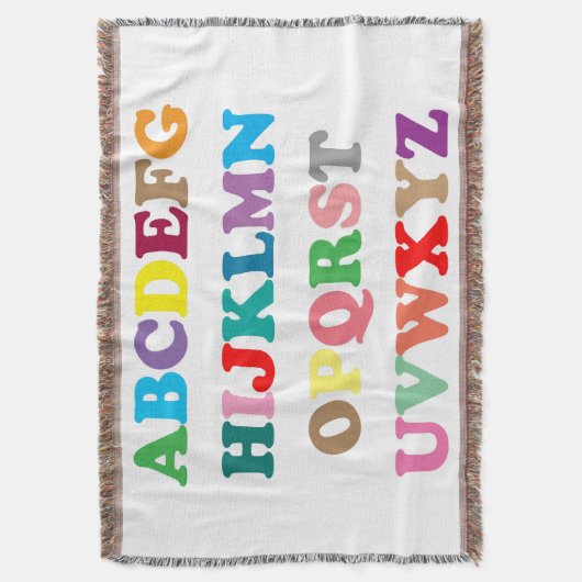 Kleurschrift van ABC Deken (Voorkant Verticaal)