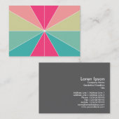 Kleursegmenten 01 visitekaartje (Voorkant / Achterkant)