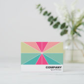 Kleursegmenten 01 visitekaartje (Staand voorkant)