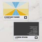 Kleursegmenten 04 visitekaartje (Voorkant / Achterkant)