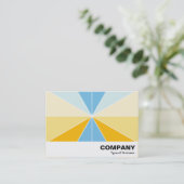 Kleursegmenten 04 visitekaartje (Staand voorkant)