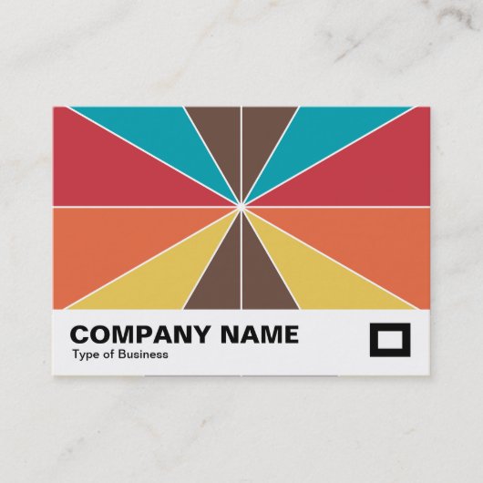 Kleursegmenten 05 visitekaartje (Voorkant)