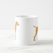 kleursilhouet uit de vizsla koffiemok (Center)