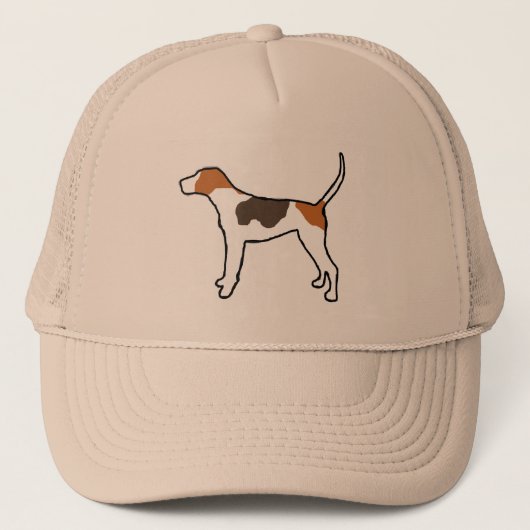 kleursilhouet voor loopwalker trucker pet (Voorkant)