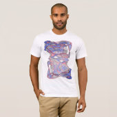 Kleurspat Mens Graphic T-Shirt (Voorkant volledig)