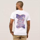 Kleurspat Mens Graphic T-Shirt (Achterkant volledig)