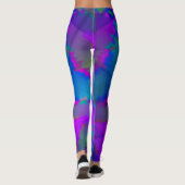 kleurspatten leggings (Achterkant)