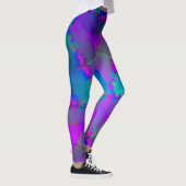 kleurspatten leggings (Rechts)
