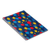 Kleurspatten Notitieboek Abstract Kunst Cadeaubook (Rechterzijde)