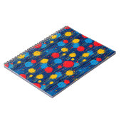 Kleurspatten Notitieboek Abstract Kunst Cadeaubook (Linkerzijde)