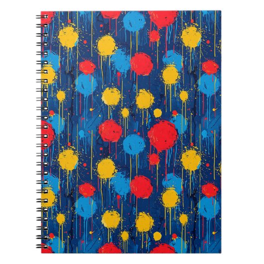 Kleurspatten Notitieboek Abstract Kunst Cadeaubook (Voorkant)