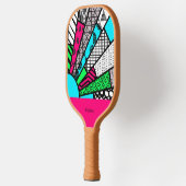 Kleurspatten waaierpersoonlijk | Dink Well Pickleball Paddle (Links)