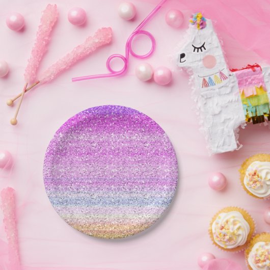 Kleurspectrommeleffect Papieren Bordje (Feest)