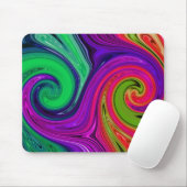Kleurspectrum Seven Swirl Mousepad Muismat (Met muis)