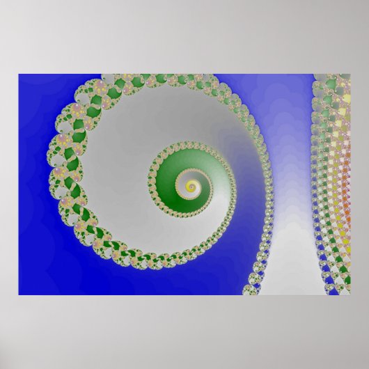 Kleurspiraal Poster (Voorkant)