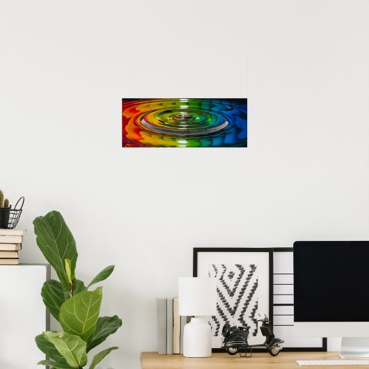 Kleursplash Poster (Thuiskantoor)