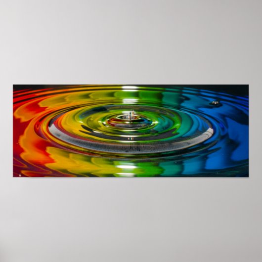 Kleursplash Poster (Voorkant)