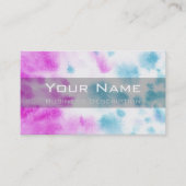Kleursplash-Visitekaartje Visitekaartje (Voorkant)