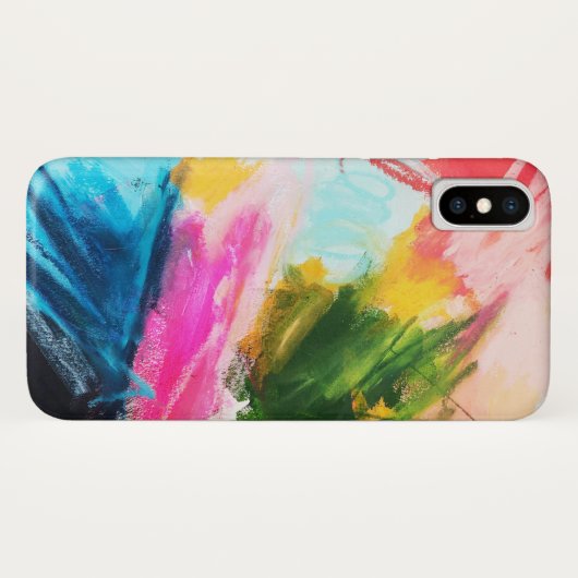 Kleursplatter Nr.1 Case-Mate iPhone Case (Achterkant (horizontaal))