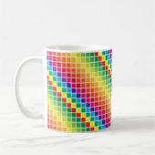 kleurstaal regenboog koffiemok (Links)