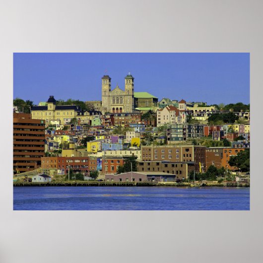 Kleurstad Poster (Voorkant)