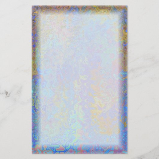 Kleurstalen rand briefpapier (Voorkant)