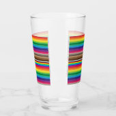 Kleurstalen regenboog glas (Links)