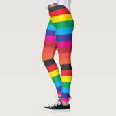 Kleurstalen regenboog leggings (Links)