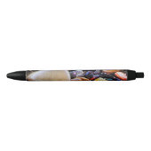 Kleurstenen Zwarte Inkt Pen (Voorkant)