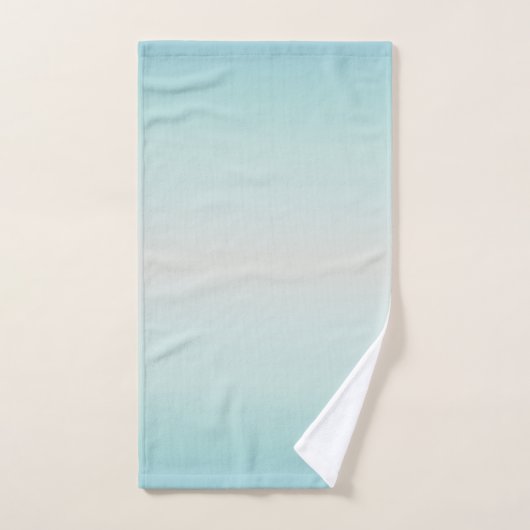 Kleurstijl Modern minimalistische turkooise Bad Handdoek (Handdoek)