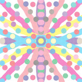 kleurstip blikvorm glas