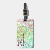 KleurStippen Bagagelabel (Voorkant verticaal)