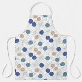 Kleurstippen van strandzand schort (Voorkant)