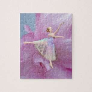 kleurstof Ballerina in Arabesque Legpuzzel