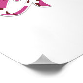 kleurstof Birthday girl Poster (Hoek)