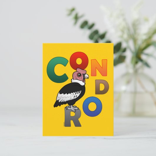 Kleurstof Briefkaart (Staand voorkant)