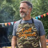 Kleurstof Camouflage Schort voor de Custom Grill S