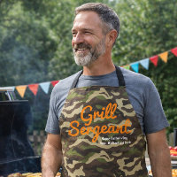 Kleurstof Camouflage Schort voor de Custom Grill S