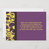 Kleurstof demper/plum/geel/zwart/lavender kaart (Achterkant)