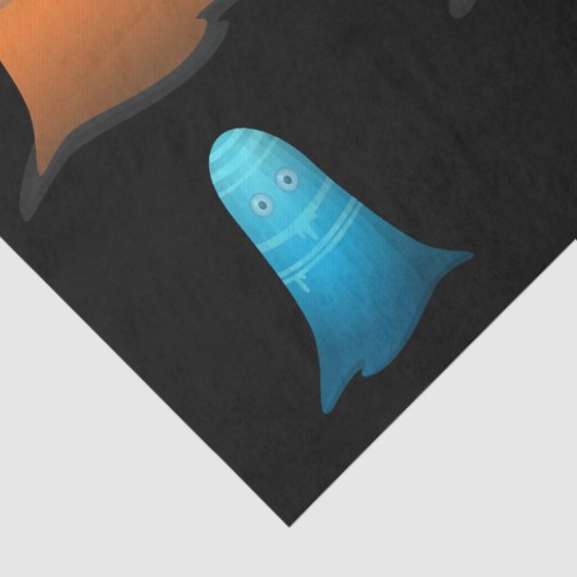 Kleurstof-geestruisstof Tissuepapier (Detail)