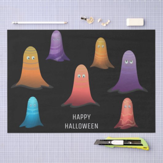 Kleurstof-geestruisstof Tissuepapier (Craft)