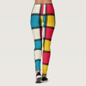Kleurstof geplakt leggings (Achterkant)