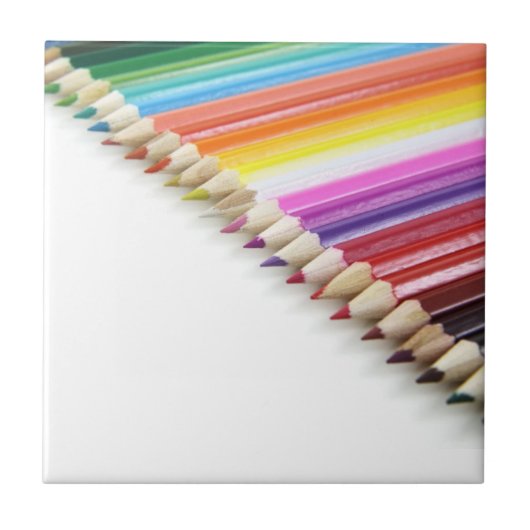 Kleurstof keramische Tegel Tegeltje (Voorkant)