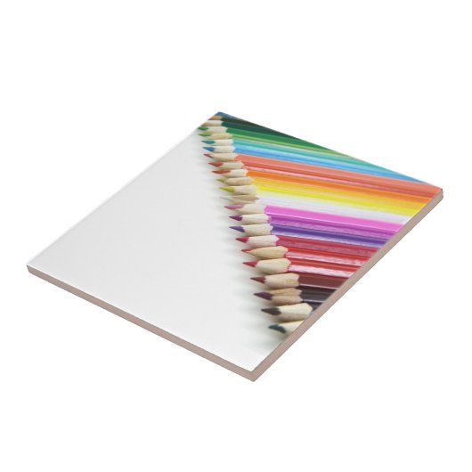 Kleurstof keramische Tegel Tegeltje (Zijkant)